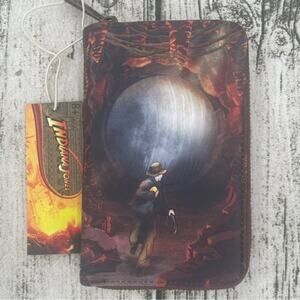 LOUNGEFLY Indiana Jones Raiders of the Lost Ark Zip Around Wallet